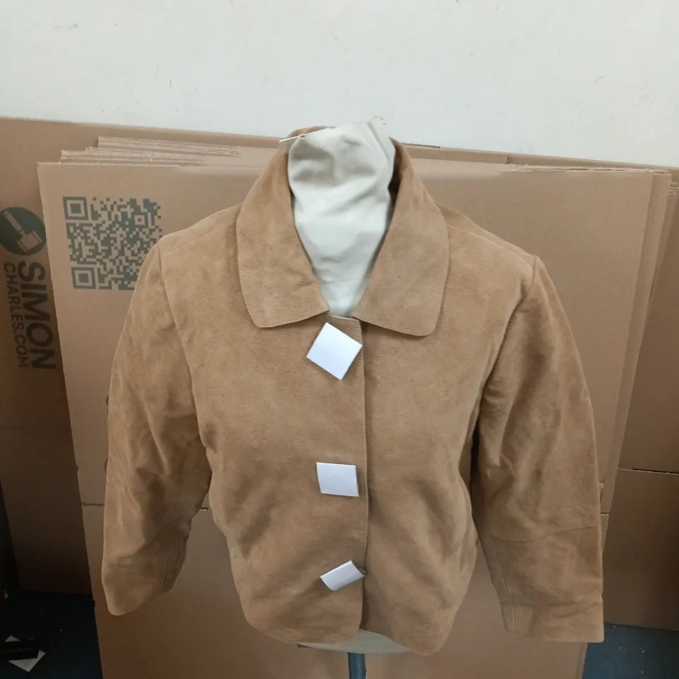 TOGETHER SUEDE JACKET - SIZE 12