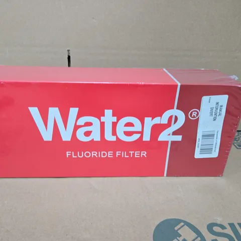 WATER2 FLUORIDE FILTER CARTRIDGE - BOXED