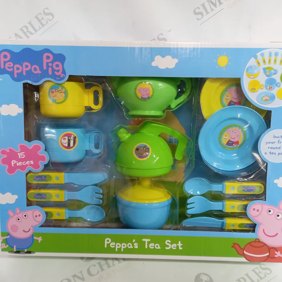BOXED PEPPA PIG PEGGA'S TEA SET