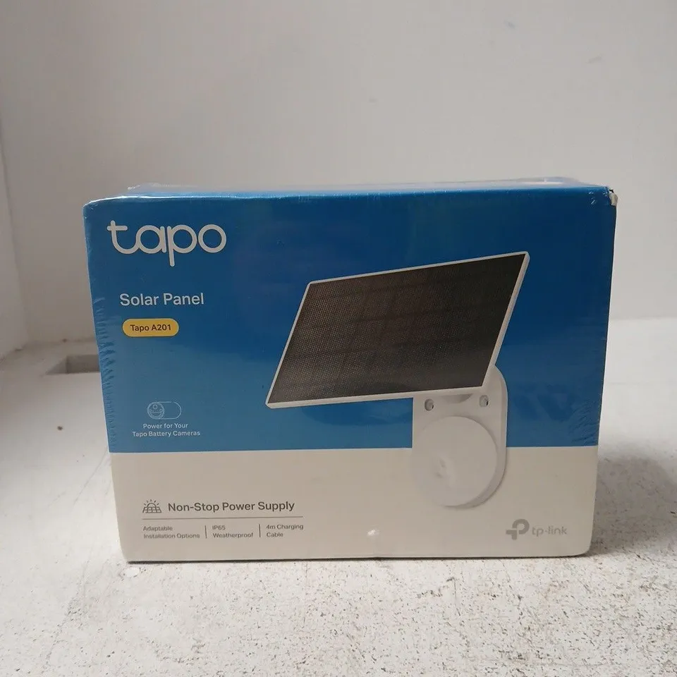 SEALED TP-LINK TAPO SOLAR PANEL FOR BATTERY CAMERAS