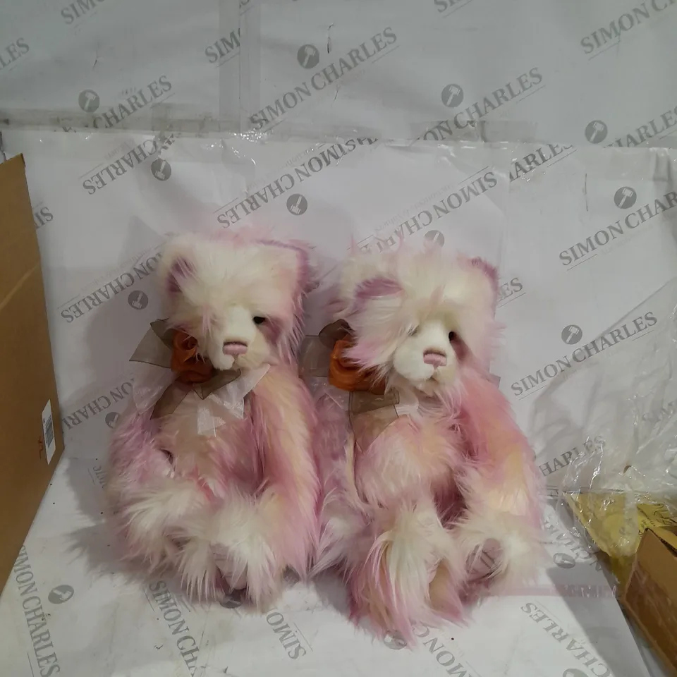 2X CHARLIE BEAR COLLECTION- SANDRA