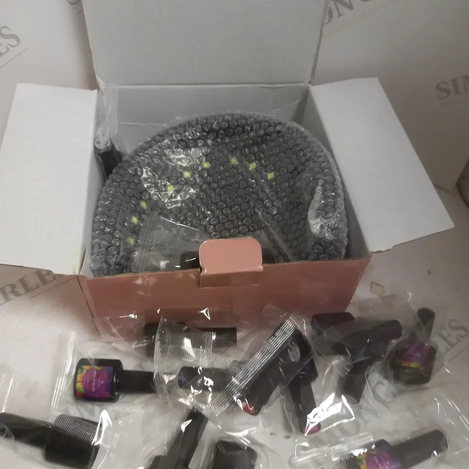 Modelones Poly Nail Gel Kit with 20W Nail Lamp