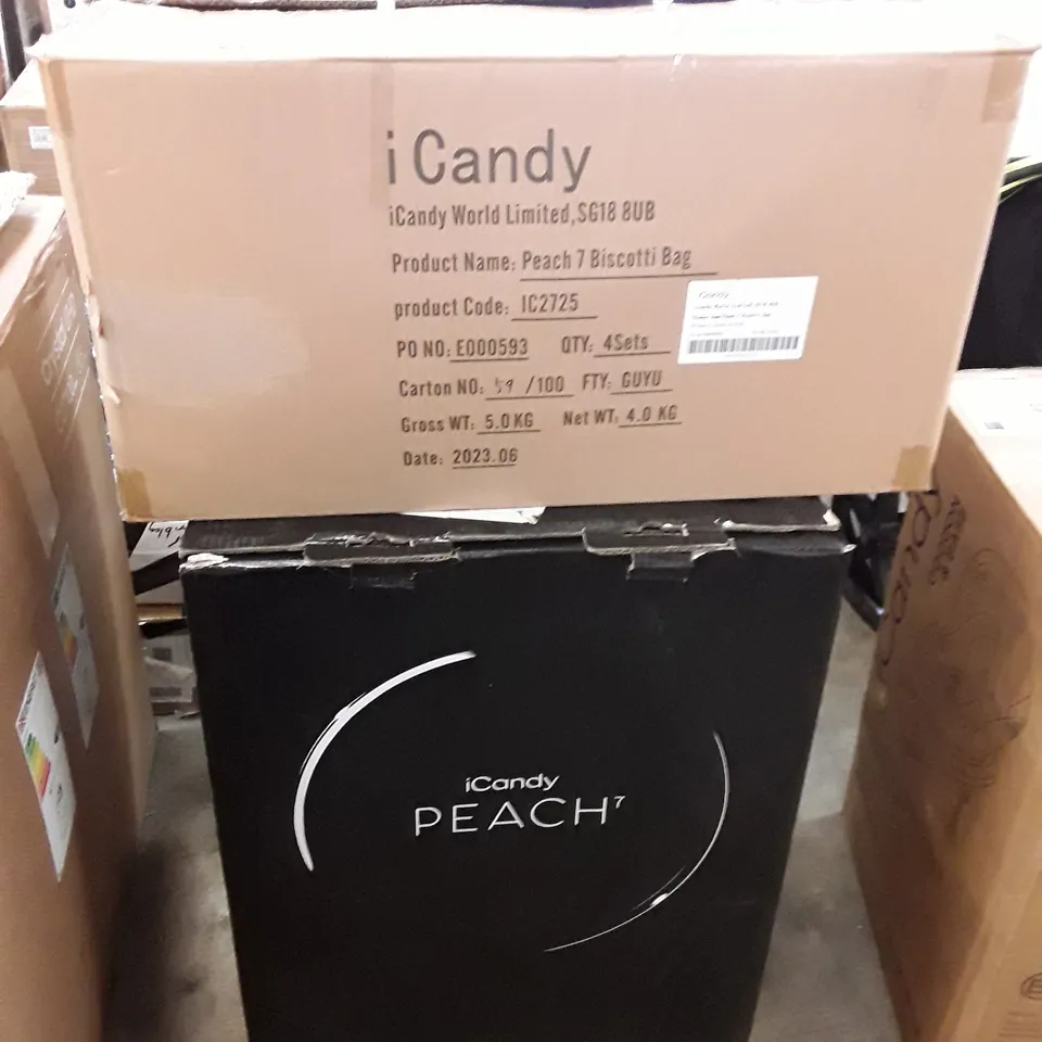 BOXED ICANDY PEACH7 COMBO & BAG - BISCOTTI (2 BOXES)