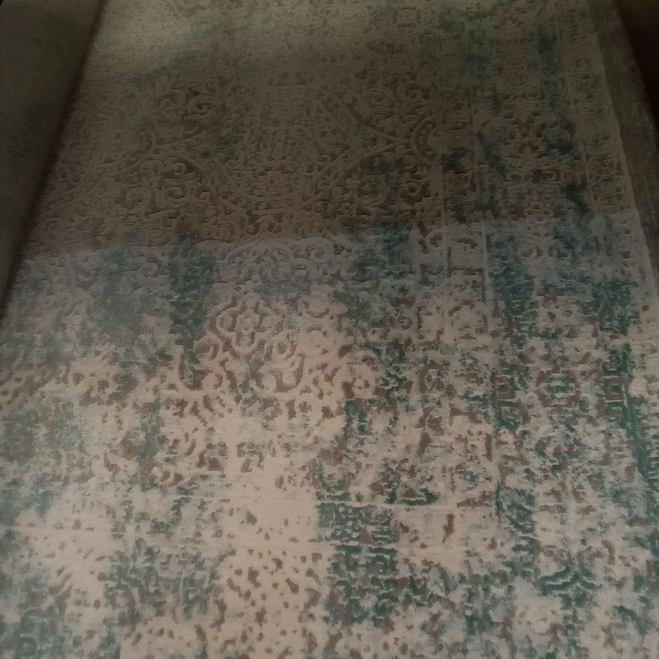SAFAVIEH PASSION TURQUOISE IVORY RUG 120X180CMN