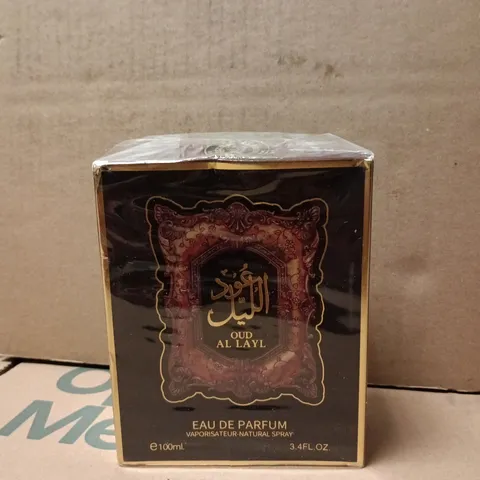BOXED AND SEALED OUD AL LAYL EAU DE PARFUM 100ML