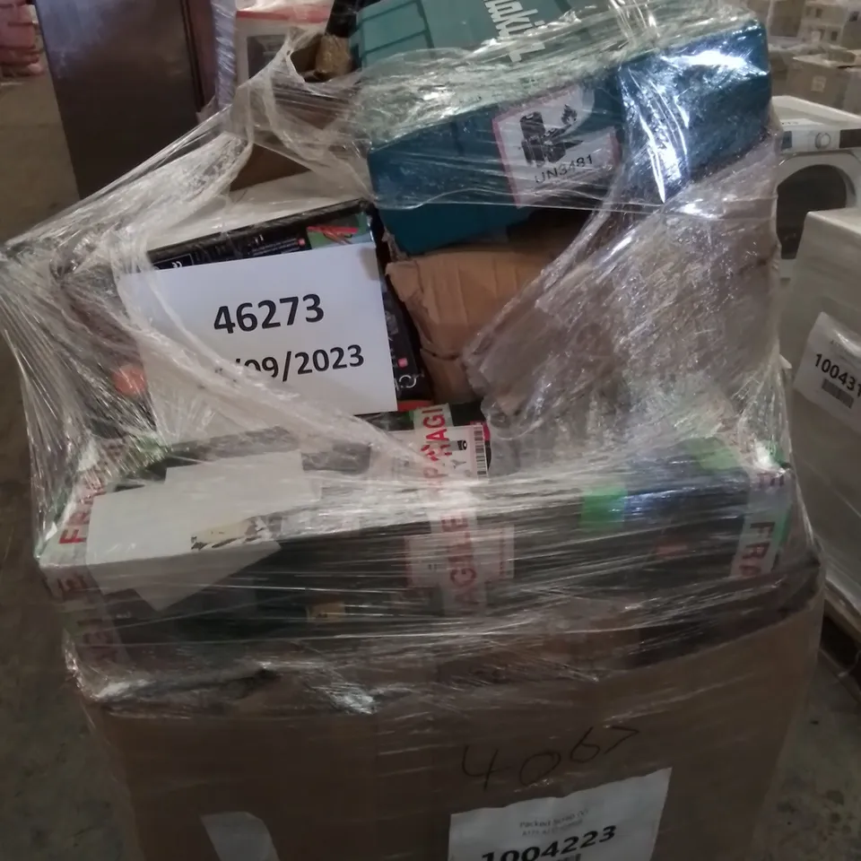 PALLET TO CONTAIN APPROXIMATELY 21 ASSORTED ELECTRONIC GOODS & PRODUCTS. INCLUDES