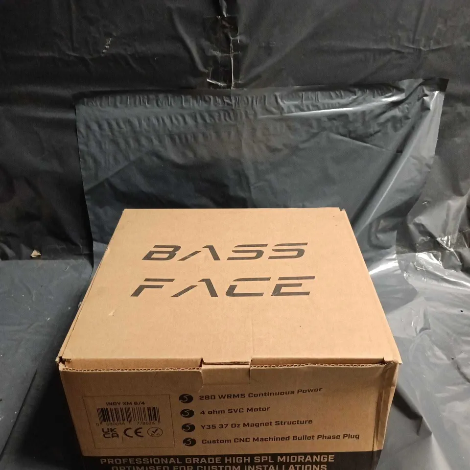 BASS FACE 8" MIDRANGE SPEAKER – 4 OHM (BOXED)