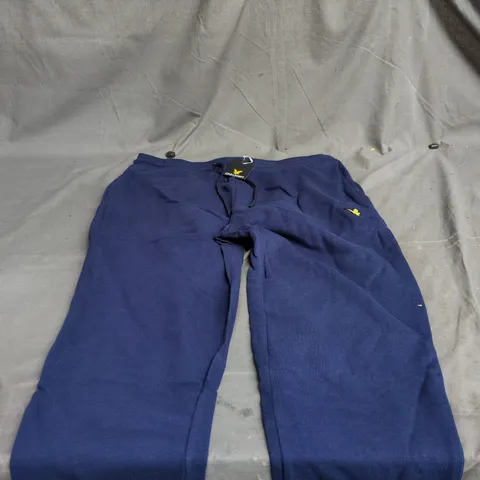 LYLE AND SCOTT MENS BLUE JOGGERS LARGE WITH TAGS