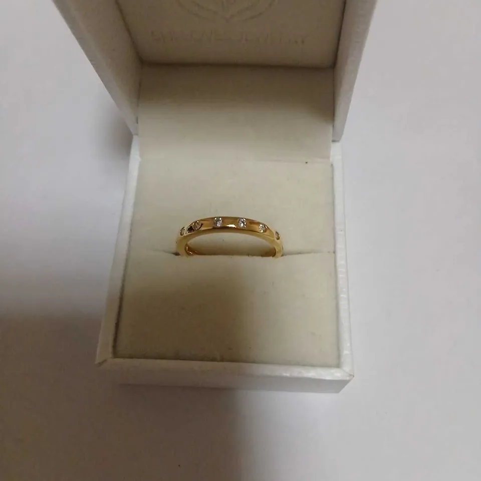 DIAMONIQUE 1.6CT TW SET OF 2 RINGS STERLING SILVER 