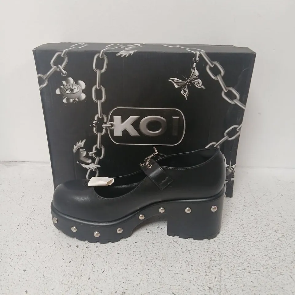 BOXED KOI TIRA BLACK MARY JANES SEPTRIL EDITION SIZE 3