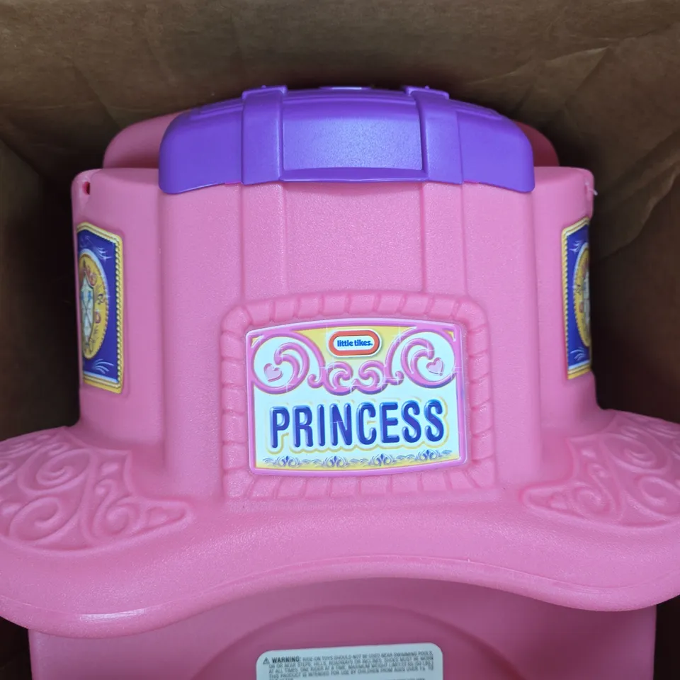BOXED LITTLE TIKES PRINCESS HORSE & CARRIAGE