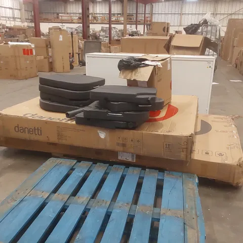 PALLET OF ASSORTED DANETTI FURNITURE PARTS