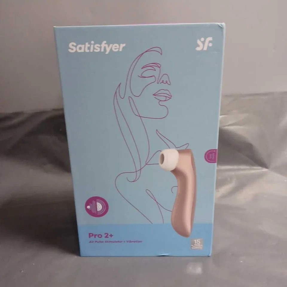 SATISFYER PRO2+ AIR PULSE SIMULATOR + VIBRATION