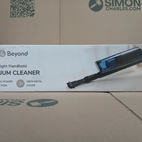 BOXED BLISS & BEYOND LIGHTWEIGHT HANDHELD VACUUM CLEANER