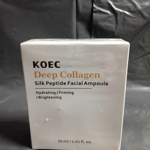 KOEC DEEP COLLAGEN SILK PEPTIDE FACIAL AMPOULE – 30 ML