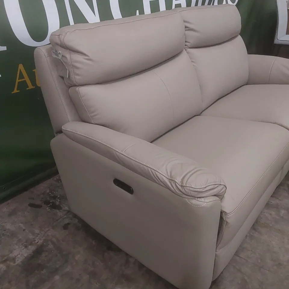 DESIGNER CARSON 3 SEATER POWER RECLINER SOFA 