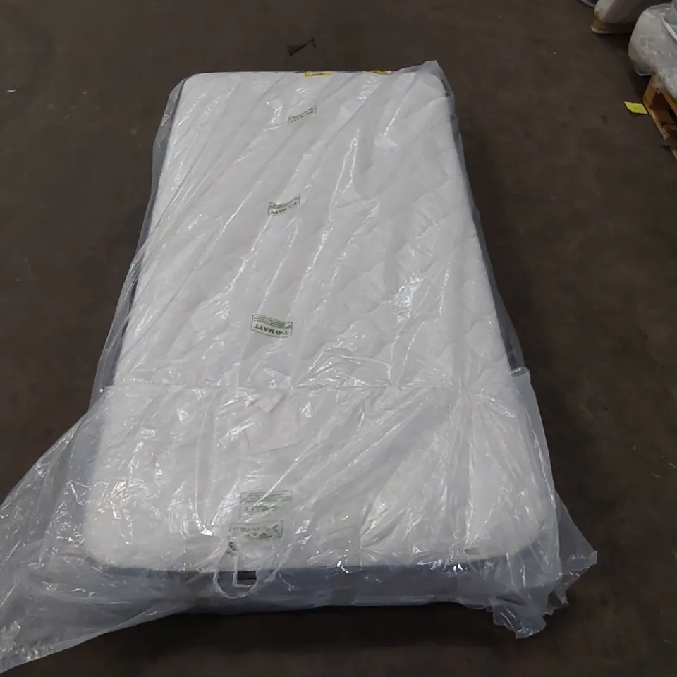 QUALITY BAGGED 22cm MEDIUM FIRM OPEN COIL SINGLE MATTRESS 
