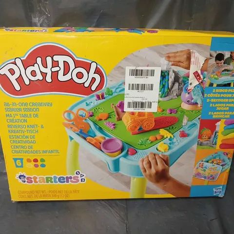 BOXED PLAY-DOH ALL-IN-ONE CREATIVITY STARTER STATION