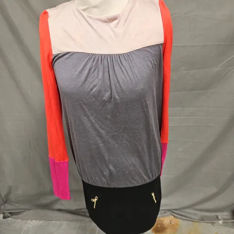 TED BAKER DRESS IN MULTI SIZE 1/8