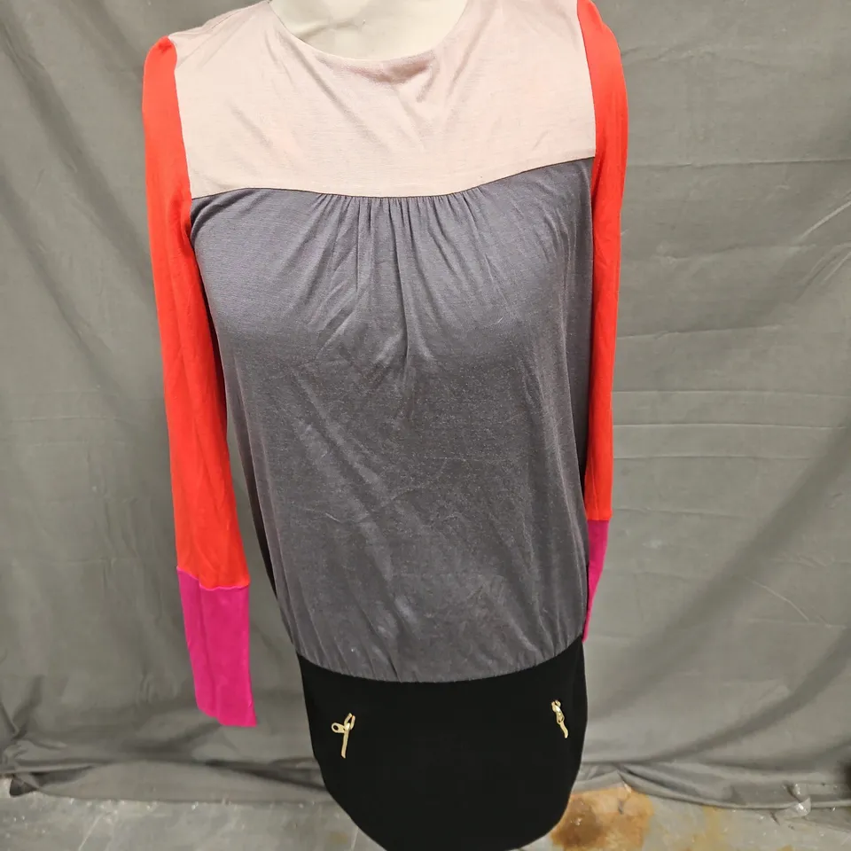 TED BAKER DRESS IN MULTI SIZE 1/8