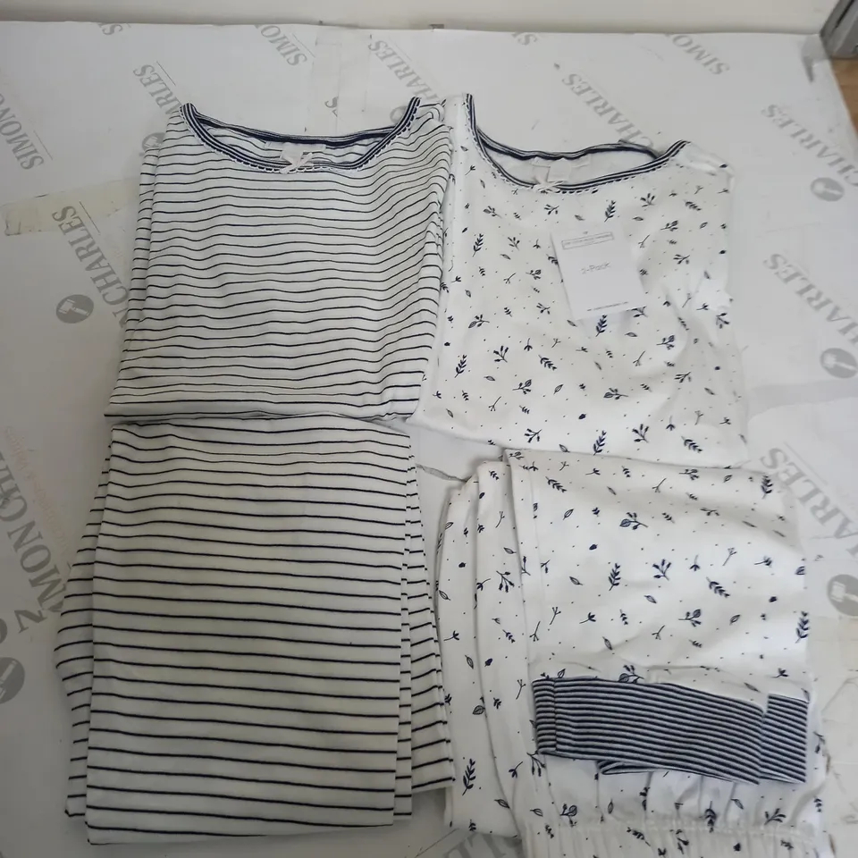 THE LITTLE WHITE COMPANY 2-PACK OF PJS - 9-10 YEARS
