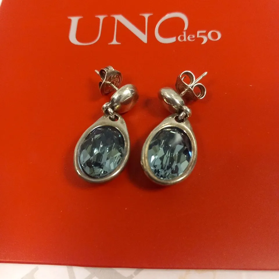 BAGGED UNO DE 50 LONG EARRINGS SWAROVSKI RRP £69