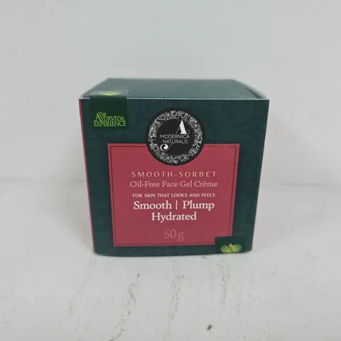 BOXED AND SEALED SMOOTH-SORBET OIL-FREE FACE GEL CRÈME BY THE AYURVEDA EXPERIENCE (50G)