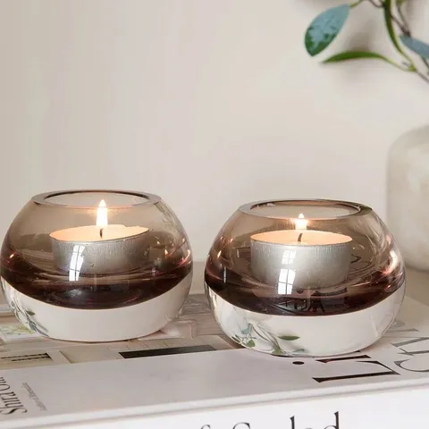 SET OF 2 TEA LIGHTING HOLDER