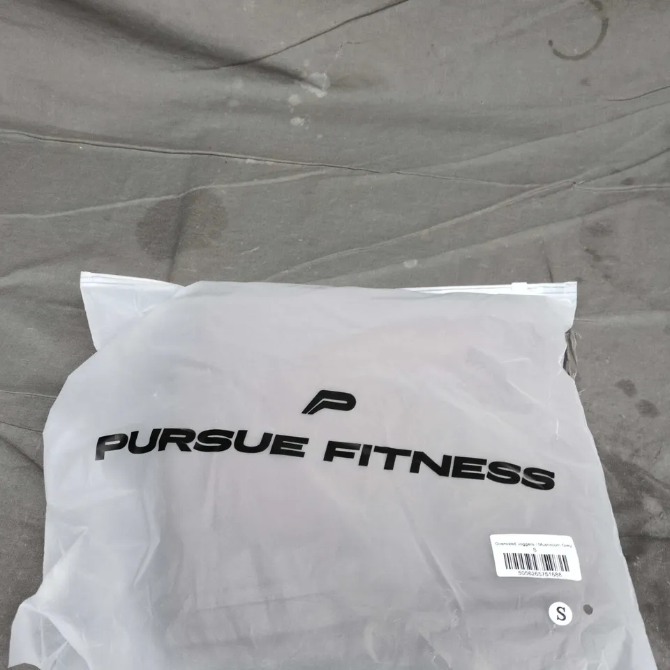 PURSUE FITNESS OVERSIZED JOGGERS – MUSHROOM GREY – SIZE S