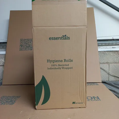 ESSNENTIALS HYGIENE ROLLS SET OF 9 WHITE H2W540