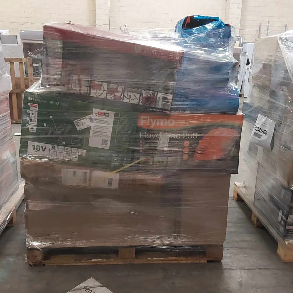 PALLET OF APPROXIMATELY 20 UNPROCESSED RAW RETURN HOUSEHOLD AND ELECTRICAL GOODS TO INCLUDE;