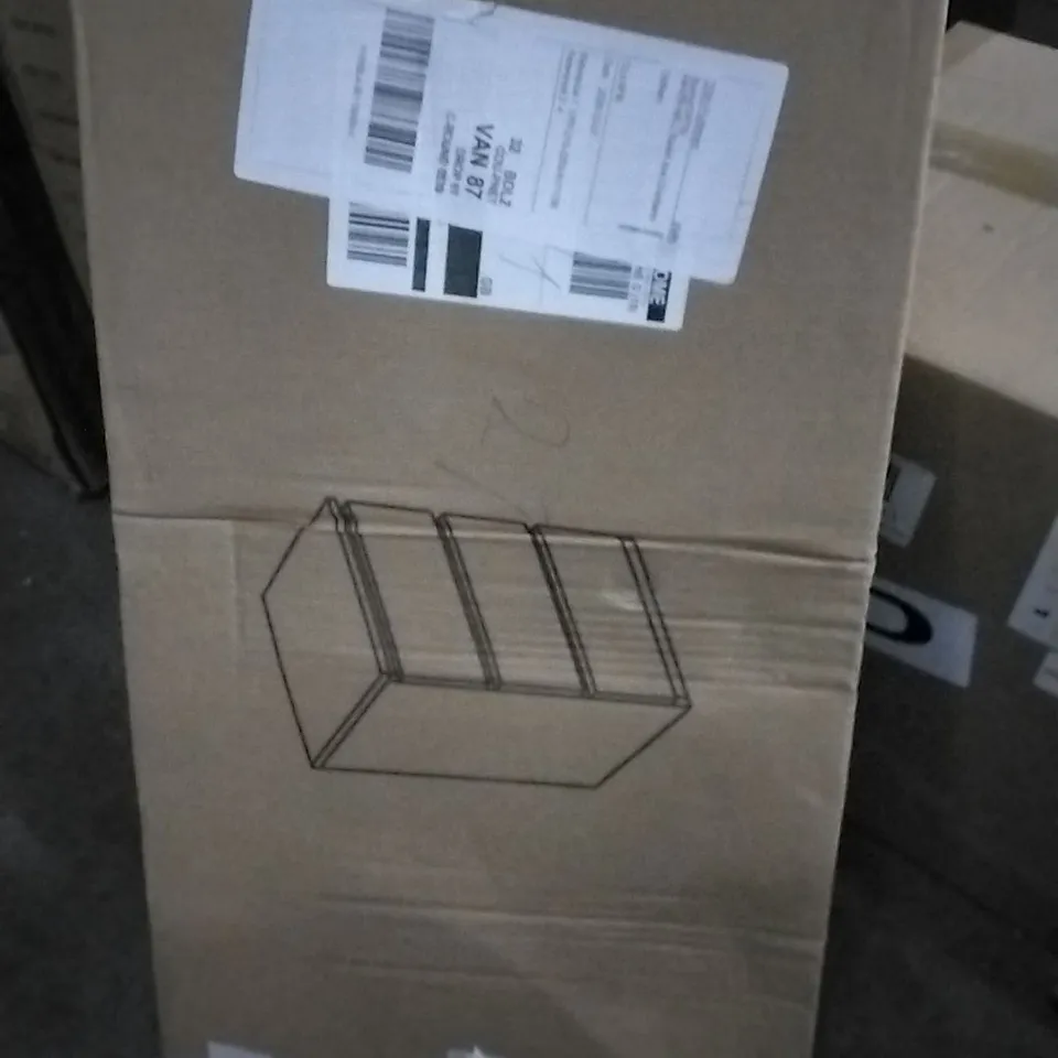 BOXED NIGHT TABLE WHITE SC2171