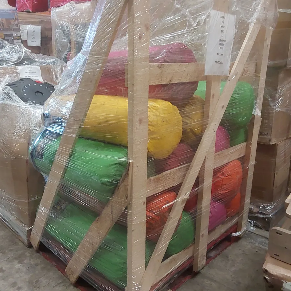 PALLET CONTAINING APPROXIMATELY  15x MIXED PUNCH BAGS
