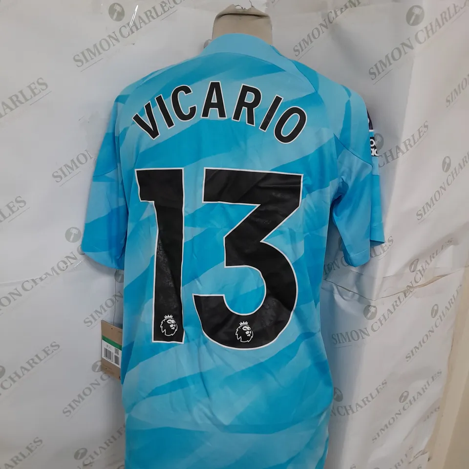 NIKE KIDS FOOTBALL TOTTENHAM HOTSPUR JERSEY IN LIGHT BLUE SIZE XL