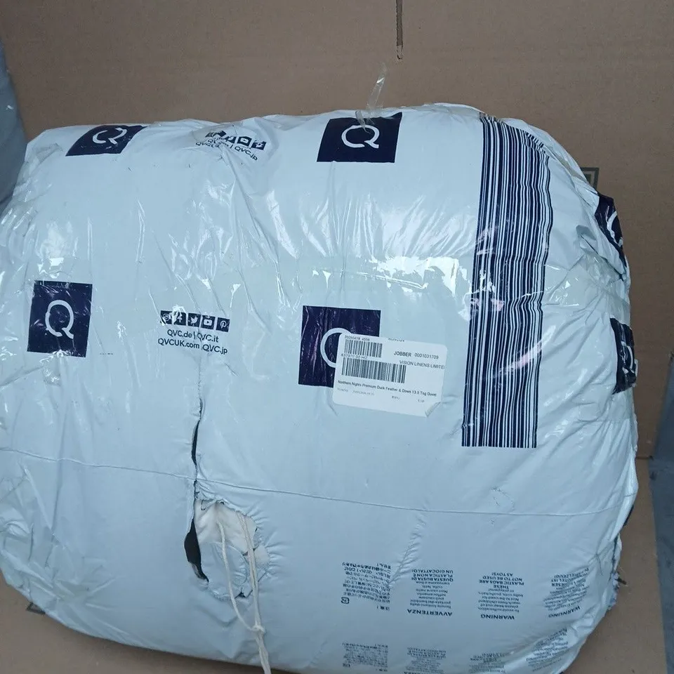 NORTHERN NIGHTS PREMIUM DUCK FEATHER & DOWN 13.5 TOG DUVET 