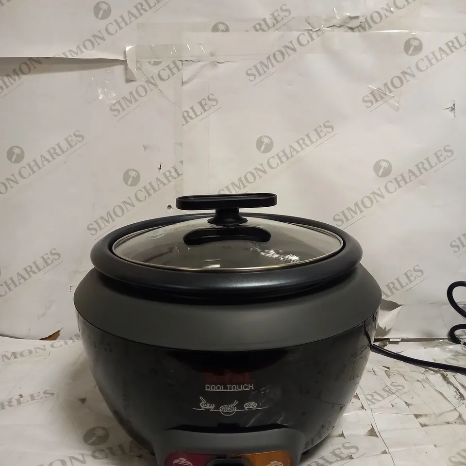 TEFAL COOL TOUCH RICE COOKER, 700 W, 1.8 LITRE, BLACK