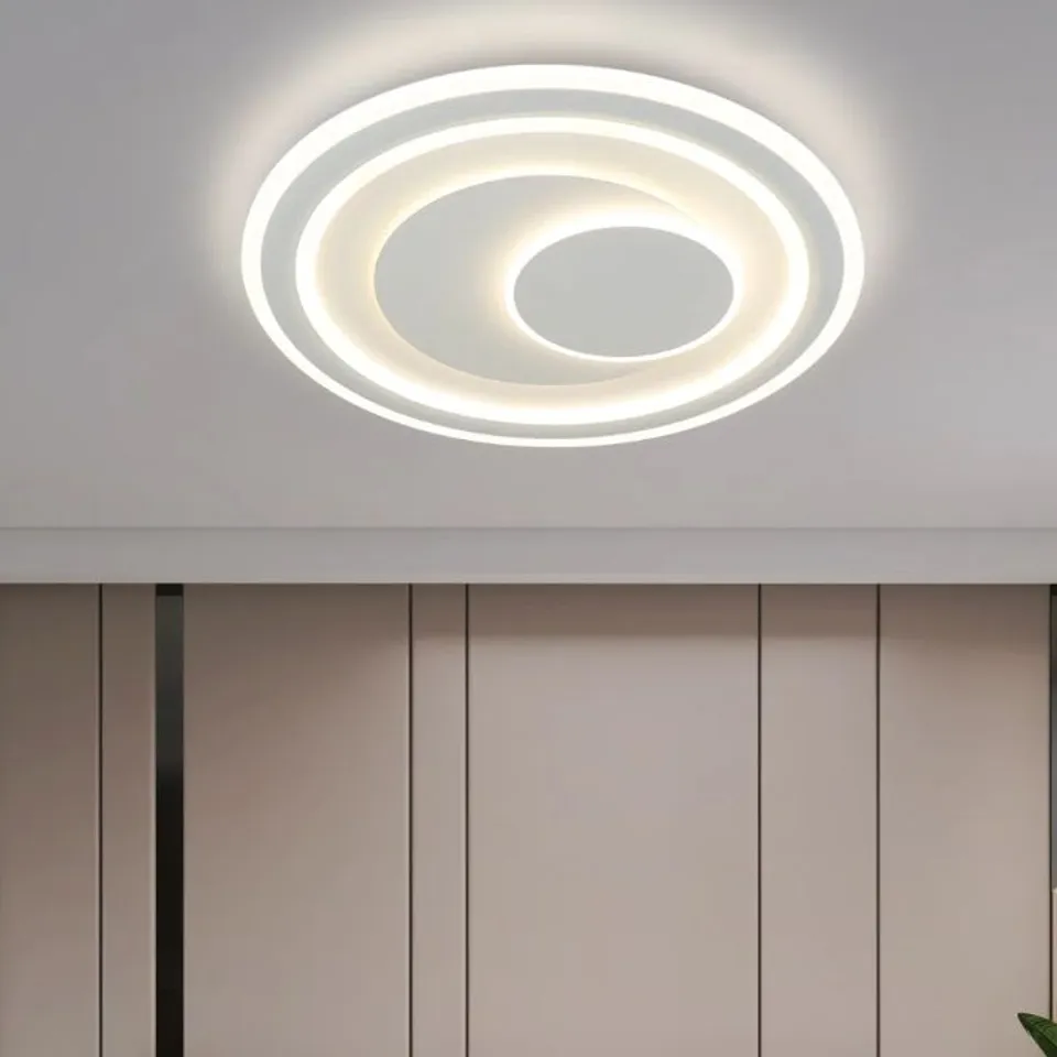 BOXED ARENE ACRYLIC LED FLUSH MOUNT (1 BOX)