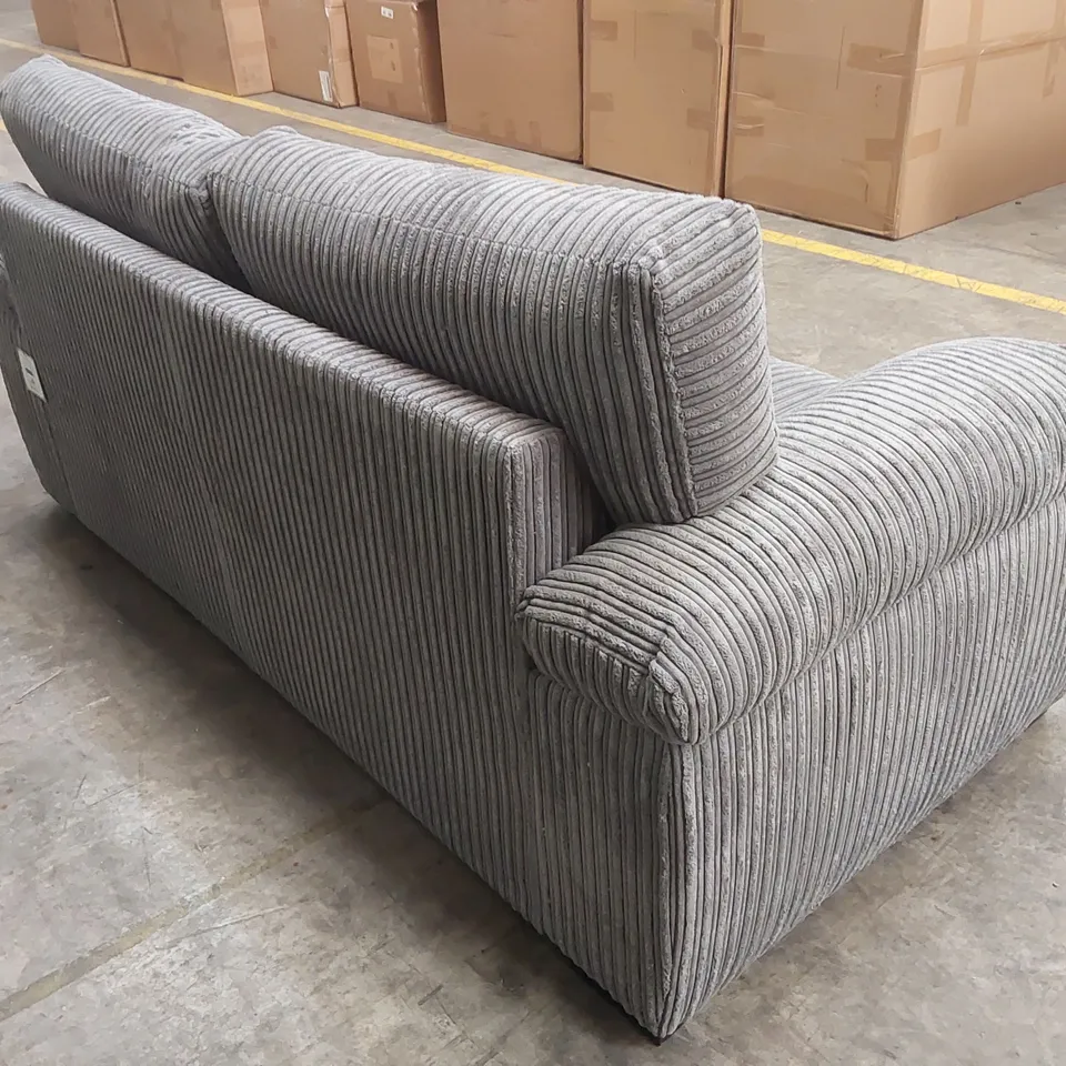 AMALFI STANDARD BACK FABRIC SOFA BED - CHARCOAL  RRP £699