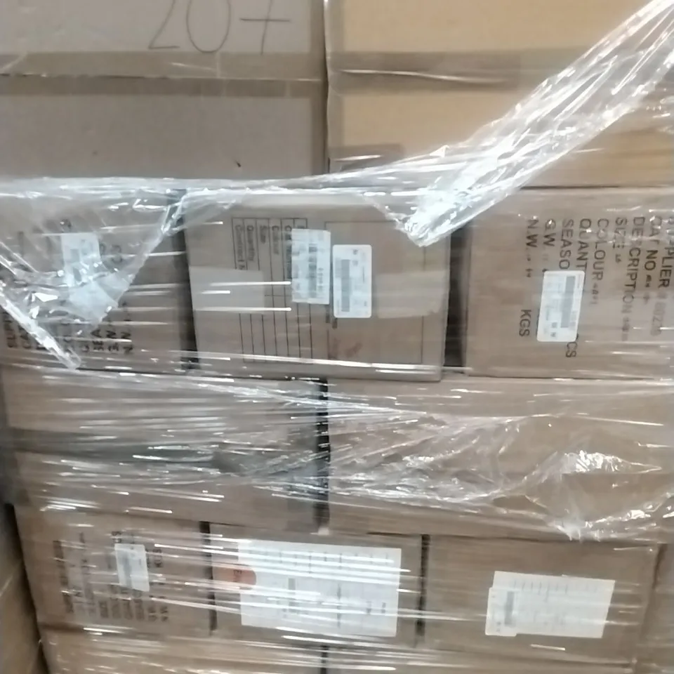 PALLET OF BRAND NEW WOMENS QUALITY DESIGNER CLOTHES APPROXIMATELY 150  TO INCLUDE;SWIMSUITS, DRESSES, TOPS ETC