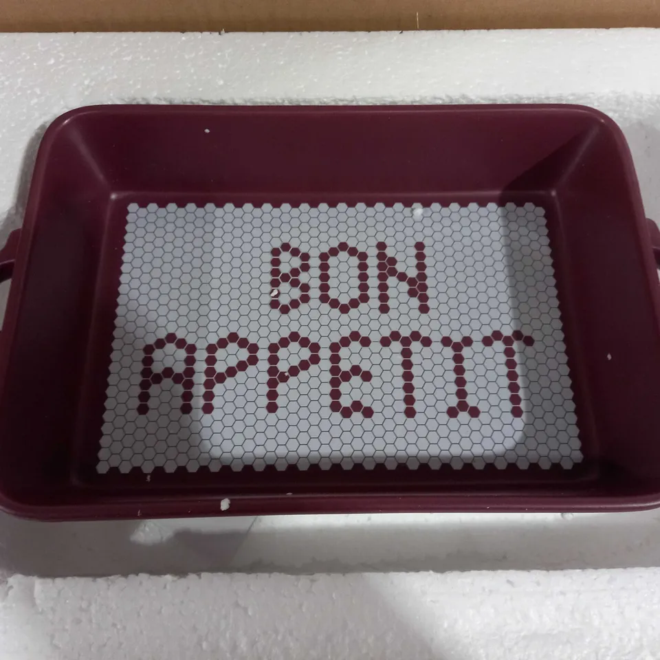 1 BON APPETIT RECTANGULAR BAKING DISHES