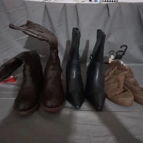 APPROXIMATELY 10 PAIRS OF ASSORTED WOMEN SHOES IN VARIOUS STYLES AND SIZES