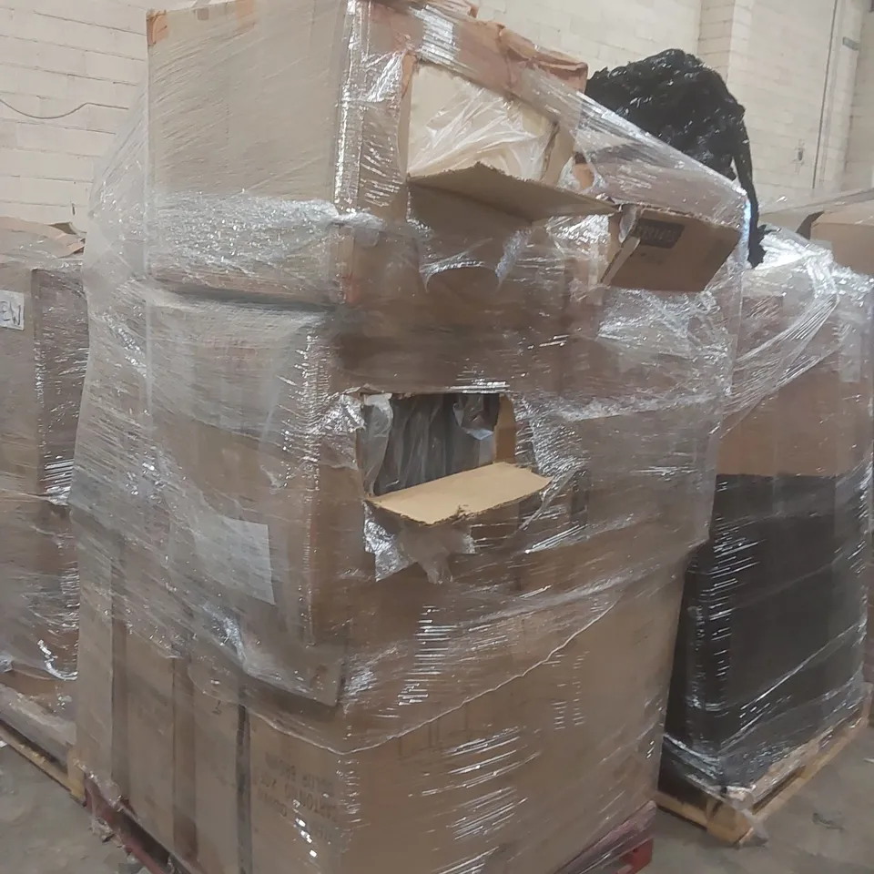 PALLET CONTAINING A VERY LARGE QUANTITY OF ASSORTED GARDEN CUSHIONS ECT