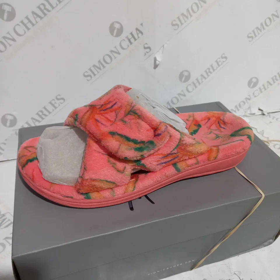 VIONIC INDULGE RELAX  SLIPPERS UK SIZE 3