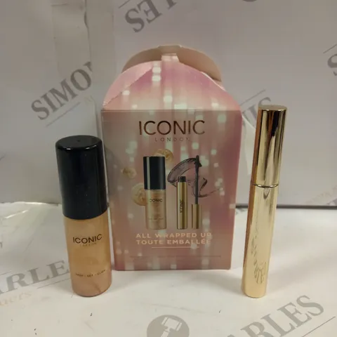 BOXED ICONIC LONDON ALL WRAPPED UP MAKE UP SET
