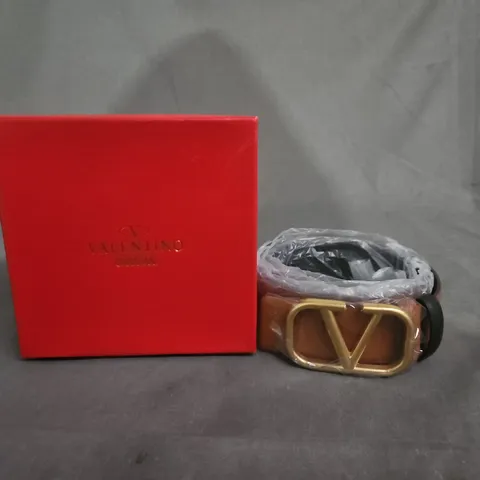 BOXED VALENTINO LEATHER BELT