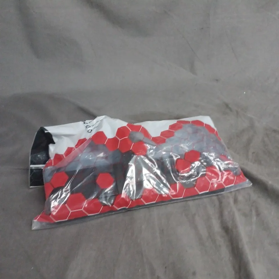 BOX OF APPROXIMATELY 20 ASSORTED HOUSEHOLD ITEMS INCLUDING BAND SAW BLADES , VACUUM CLEANER PART AND LAMINATING POUCHES