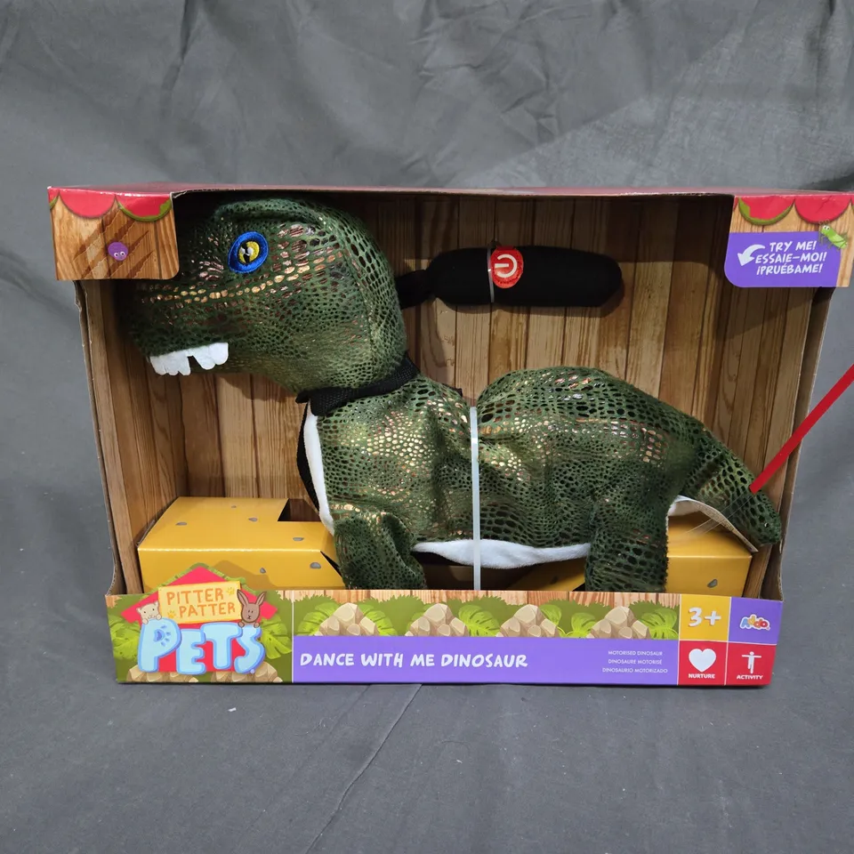 PITTER PATTER PETS - DANCE WITH ME DINOSAUR