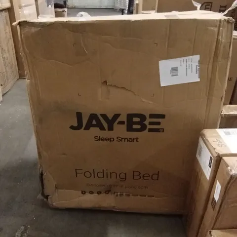 BOXED JAY-BE CROWN WINDERMERE FOLDING BED WITH MATTRESS
