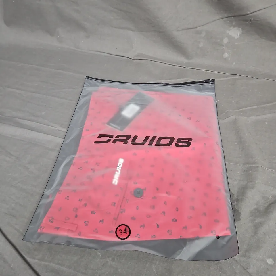 DRUIDS CLIMA CLUB 2.0 SHORTS IN RED SIZE 34