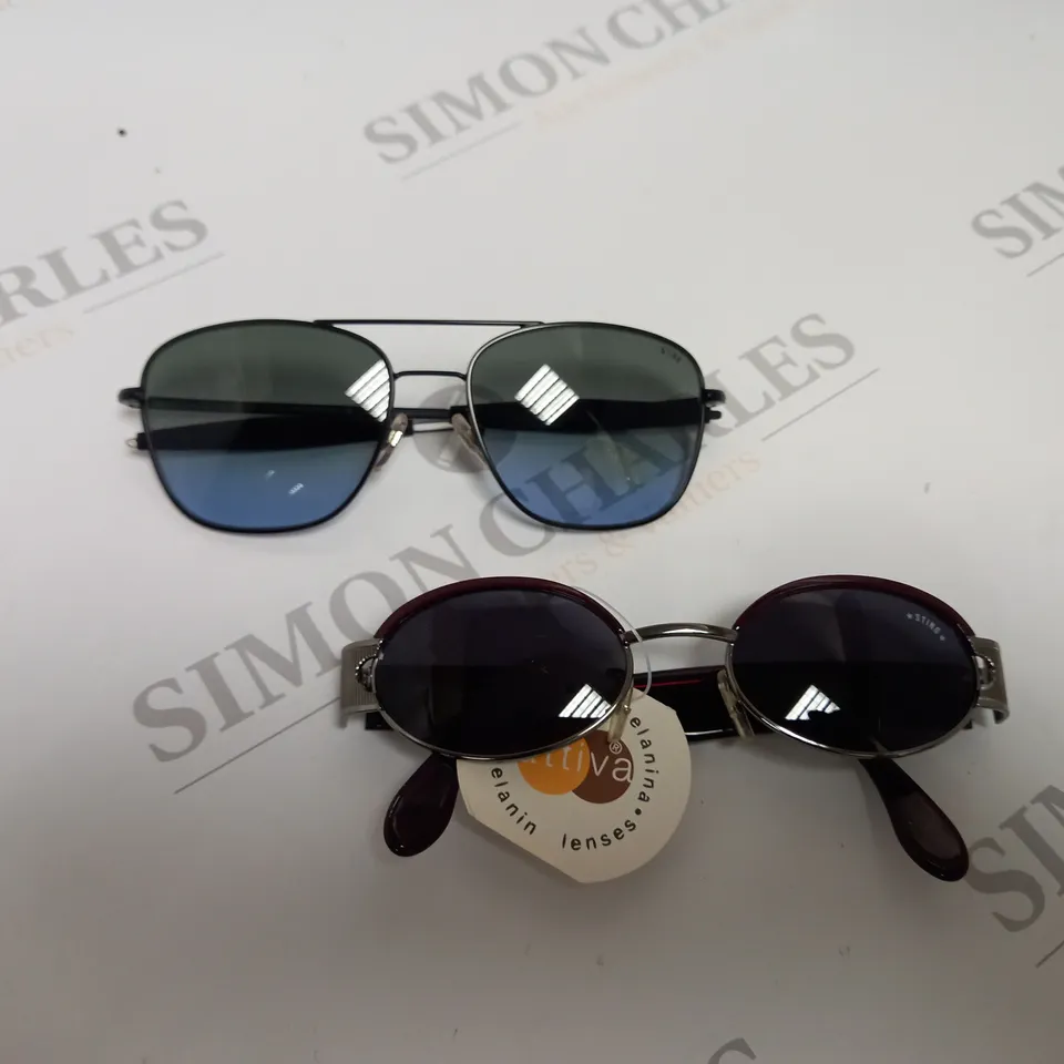 APPROXIMATELY 10 ASSORTED DE RIGO STING SUNGLASSES TO INCLUDE MODELS 4308 AND 4487